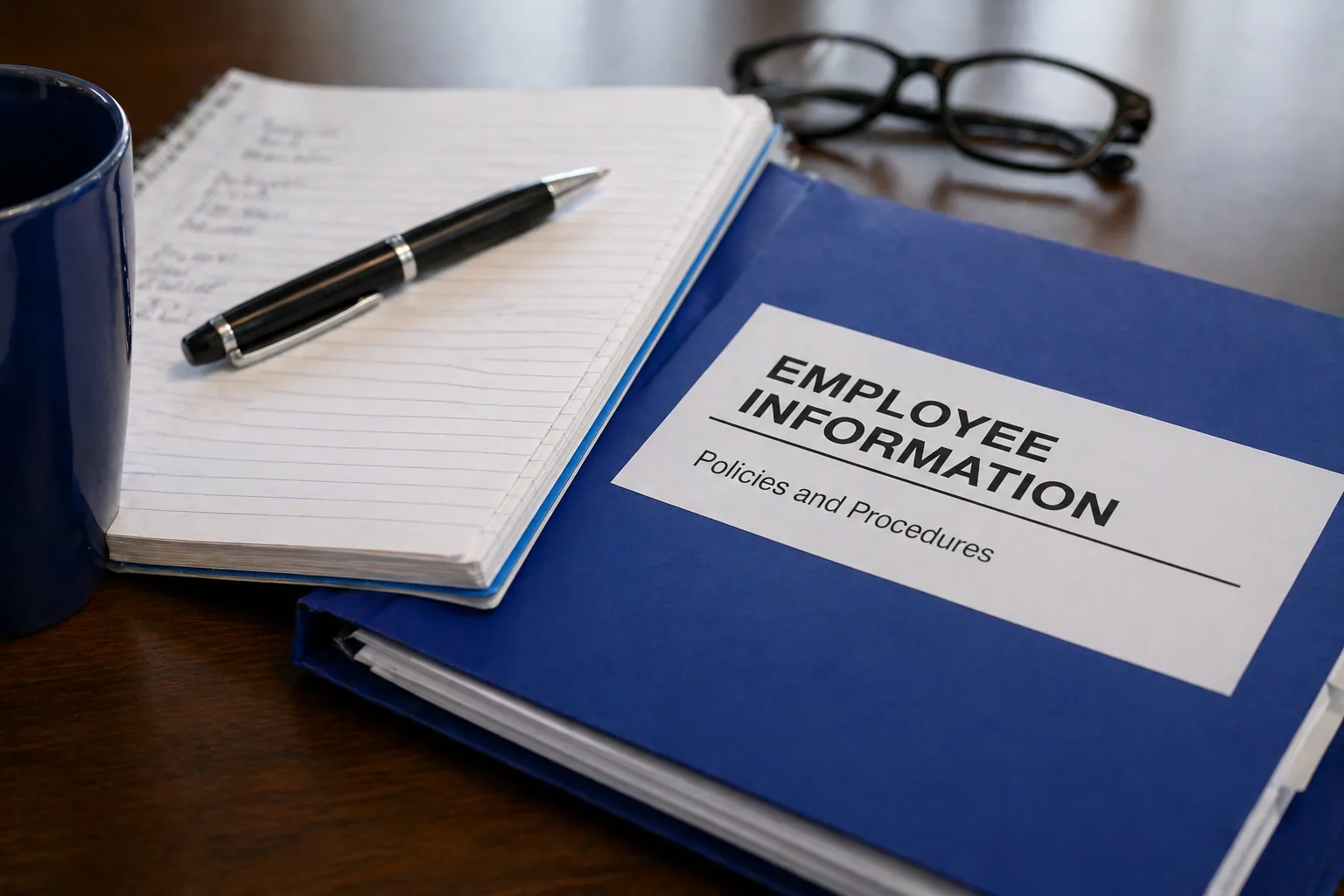 Employee information folder
